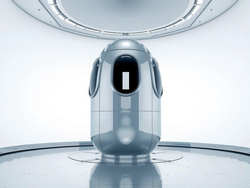 Futuristische Ernährungskapsel im Labor